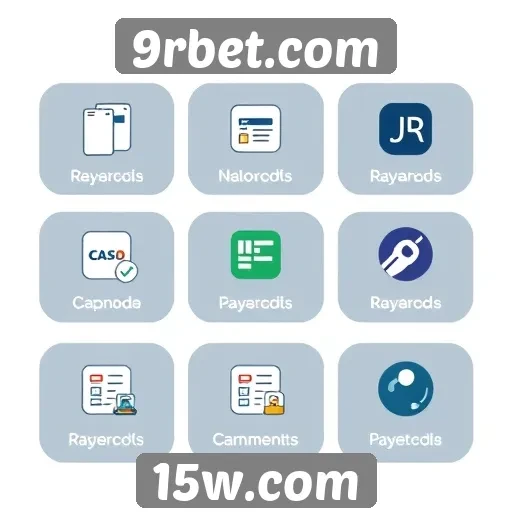 Métodos de pagamento disponíveis no 9rbet.com