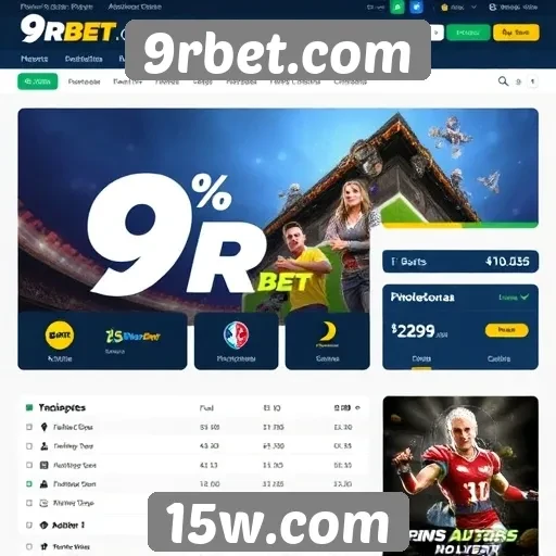 Recursos disponíveis no site 9rbet.com